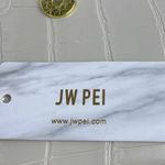 JW Pei NEW  White Croc Vegan Leather Faux Crossbody Strap Top Handle Handbag OS Photo 4