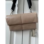 ALLSAINTS  Ezra Leather Quilted Crossbody Bag Pale Pink NWT Photo 5