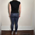 Aerie  Offline Blue Sparkly Ankle Leggings Size M Photo 3