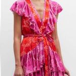 Revolve ❤️Le Superbe Aurora Flora Lil Flirt Floral Ruffle Mini Dress Size 2 HOST PICK💕 Photo 10