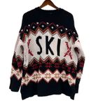 Show Me Your Mumu Ski in Sweater pullover heavy knit oversized warm size large Photo 1