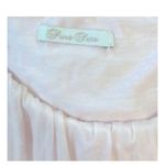 Puerta Suerta Italian Silk Layers Sheer Sleeveless Pink Top Size Medium Ethereal Photo 3
