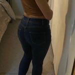 Dare to Dream Sexy Brown Faux Leather Bustier Crop Top Size L Photo 2