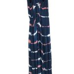 Young Fabulous and Broke NWOT  Blue Coral Tie Dye Lorelei Wrap Maxi Dress Size S Photo 1