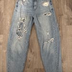 American Eagle AE Ripped Relaxed Mom Jean Photo 2