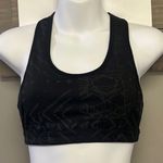 Free People Movement Black/Gray/Coral Abstract Pullover Zip Photo 0