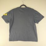 True Religion Black Crewneck Short-Sleeve T-Shirt Women’s Large Gold Horseshoe Photo 1