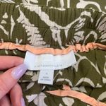 Anthropologie ett:twa  green & cream print shorts size S Photo 3