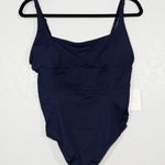 ANDIE NWT Navy Blue Havana One Piece Swimsuit Size Large Photo 1