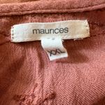 Maurice's Rust Embroidered Kimono Cardigan Photo 4