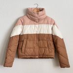 Abercrombie & Fitch Mini Colorblock Puffer Jacket Photo 0