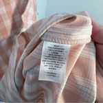 BP Square Neck Sundress Coral White Gingham Photo 10