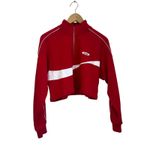 Kith  x Coca Cola Cropped Half Zip Sweatshirt Streetwear Womens S Photo 2