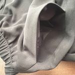 Jennifer Lopez elastic waist & ankle cuff black high rise dress pants jogger Photo 5