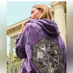 Disney Nwt DisneyParks The Haunted Mansion Tie-Dye Zip Hoodie Photo 5