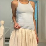 Theory Vintage Y2K Clasp Strap Tank Top One Size Light Blue Photo 0