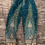 Kathmandu Imports Bohemian Peacock Print Pants One size fits S-L By Kathmandu  Photo 0