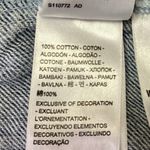 Levi's Blue Denim Button Up Long Sleeve Distressed Pockets Trucker Jean Jacket M Photo 3