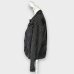 Driftwood  Geena Jacket Women's Medium Faded Black Studded Denim Jean Long Sleeve Photo 1