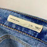 PacSun Blue Vintage Icon Straight Leg Distressed Cropped Raw Hem Jeans Size 23 Photo 8