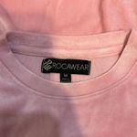 Rocawear Y2K  Pink Velour Rhinestone Longsleeve Shirt Top Size Medium Photo 4