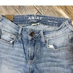 Ariat Denim Perfect Rise Bootcut Trouser Jeans Womens 25R Blue Frayed Hem Rodeo Photo 2