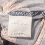 Modcloth  Tiger Print Navy Blue V-Neck Dress M Cottagecore Streetwear Bohemian Photo 3