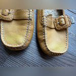 UGG  Women's Yellow Loafers‎ size 8 Photo 5