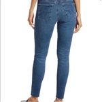 AG Adriano Goldschmied Ag The Farrah High Rise Skinny Ankle Raw Hem Side Split Jeans Size 26 Photo 1