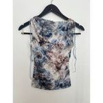 Forever 21 VTG Y2K Tie-Dye Empire Waist V-Neck Lace Cami Top Spaghetti Straps XS Photo 2