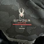 Spyder 7/8 Leggings Womens L Gray Camo High Rise Stretch Athleisure Gym Pilats Photo 3