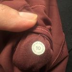 Lululemon  athletica Burgundy Leggings Photo 4