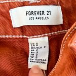 Forever 21 Orange Denim Mini Skirt Photo 2