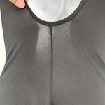 LL Bean Y2K One Piece Black Swimsuit Size 6 Small Bathing Suit Modest Photo 4