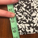 Michael Kors Skinny Dress Pants Womens 8 Chocolate White Floral Stretch NWT Photo 6