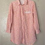 Victoria's Secret Sleepshirt/Gown PINK/PURPLE/YELLOW/WHITE Floral TWILL sz XS Photo 0