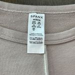 Spanx ‎ Perfect Length Pullover Sweatshirt Women's Size Medium Dolman Sleeve Oat Photo 2