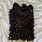 Essential New Years Eve : black starry night top Photo 9