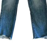 Pistola  blue high rise distressed Monroe slim raw jeans 27 #1989 Photo 3
