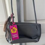 Happy Wahine Hawaii NWT Genuine Pebble Leather Tassel Crossbody Shoulder Bag Photo 0