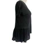 lucky in love  Size Medium Short Sleeve Top Peplum Tennis Golf Athletic Photo 4