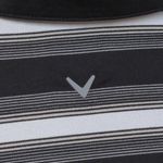 Callaway  Black and White Striped Shirt Golf Sleeveless Polo V-Neck Collar XL Photo 4