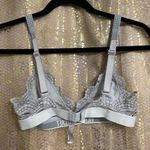 Victoria's Secret  gray lace rhinestone strap bralette, S Photo 1