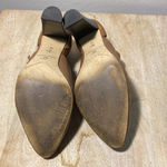 Corso Como Corso Cuomo Downtown D'Orsay Tan Leather Mary Jane Heels 8M. Photo 6