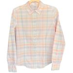 Brooks Brothers  Pastel Plaid‎ Button Down Shirt Long Sleeve 100% Cotton Photo 0