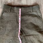 Rachel Roy  Dress Pant Shimmer Thread Olive Wool Size 4 Photo 4