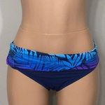 Bleu Rod Beattie New.  tropical fern sarong bikini bottoms. Size 4 Photo 0