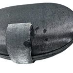 VTG Exclusively For You LORD & TAYLOR Grey purse w/ Silver curb link chain Gray Photo 5