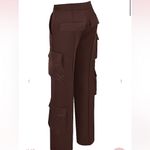 House Of CB Host of cb Daria‎ cargo chocolate trousers pants NWOT size XS Photo 3