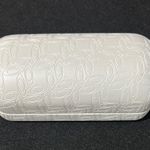 Oakley  White Embossed Sunglasses Case EUC Photo 0